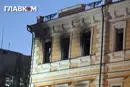 Удар по Академії наук: який вигляд має місце атаки ввечері (фото)