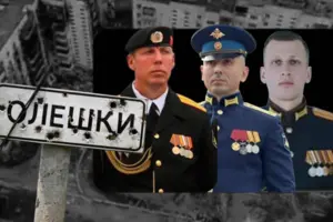 В Олешках перебувають окупанти зі складу 126-ї окремої бригади берегової оборони та 331-го гвардійського парашутно-десантного полку
