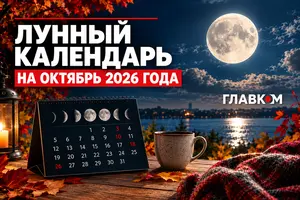 В октябре 2026 года полнолуние приходится на 26-е число