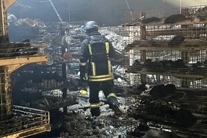 Пожежу у супермаркеті ліквідовано