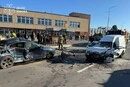 ДТП на вулиці Пухівській у Києві: рятувальники деблокували трьох травмованих (фото)