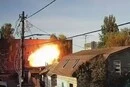 У мережі з'явилося відео прицільного удару російського дрона по школі у Києві