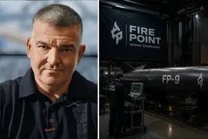 Денис Штілерман є співвласником і головним конструктором Fire Point – української компанії, що виробляє сучасне озброєння