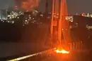 У Києві через російську атаку обмежено рух транспорту кількома мостами