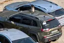 Уламок російського дрона пробив дах автомобіля в Києві (фото)