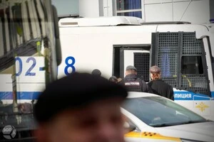 Затриманих доставили до кількох московських відділків поліції