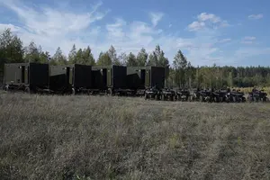 157-та ОМБр отримала сім квадроциклів і чотири мобільні лазні від «Сталевого фронту»