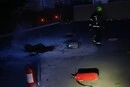 Уламки дрона впали на навчальний заклад у Києві