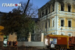 У будівлі Національної академії наук України пошкоджено близько 40 % приміщень