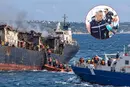 Врятований моряк заявив, що Росія знищила корабель біля берегів Болгарії не дроном