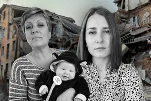 Родина, яка загинула внаслідок ракетного удару по багатоповерхівці у Прилуках 7 жовтня