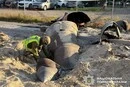 Біля будинків у Дарницькому районі впала нездетонована ракета (фото)