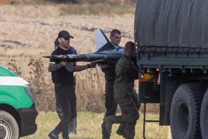Понад 30 російських дронів порушили повітряний простір Польщі в ніч із 9 на 10 вересня 2025 року