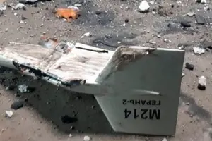 На одній із вулиць міста виявили уламки ворожого безпілотника