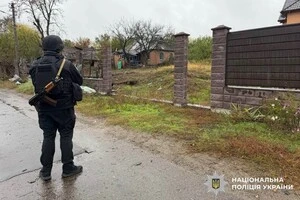 Поліцейські столичного регіону документують наслідки атаки ворога