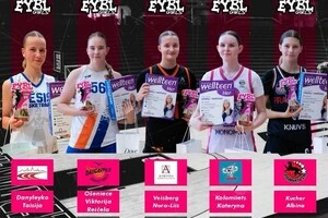 До All-Star 5 за підсумками першого етапу увійшли Катерина Коломієць, Альбіна Кучер та Таїсія Данилейко
