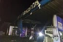 Російський дрон влучив в АЗС «Укрнафти» на Хмельниччині (фото)