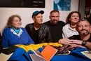 Ліна Костенко зустрілася з акторами вистави «Маруся Чурай» 