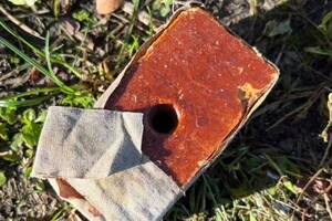 Тротилова шашка, вилучена правоохоронцями у чоловіка на вулиці Рубежівській