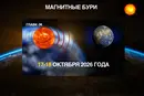 Прогноз магнитных бурь на 17–18 октября: какова будет солнечная активность