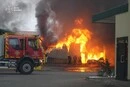 Масштабна пожежа на Волині: фахівці з'ясували, чи був витік аміаку