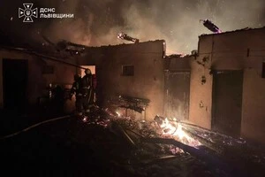Уламки збитого дрона впали на Львівщині