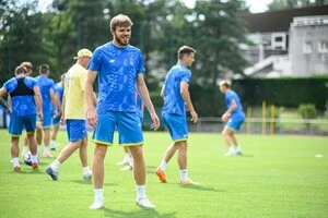 Арсеній Батагов у таборі олімпійської збірної України