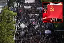 Протести в Греції набирають обертів: студенти розбили намети біля парламенту