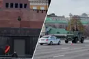 Масована атака дронів на Москву: Кремль оточили військові та системи ППО (відео)