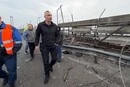 Нічна атака на Київ: Кличко показав, який вигляд має Південний міст (фото)