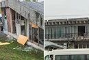 Вибите скління та пошкоджений дах: який вигляд має станція метро «Лісова» після атаки (фото)
