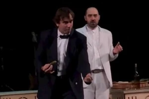 Актори Олексій Гнатовський та Павло Кільницький вразив глядачів своєю грою