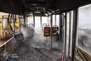 У Солом’янському районі Києва згоріли два автобуси на парковці (фото)