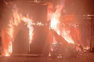 Пожежа на території підстанції у Білогородській громаді