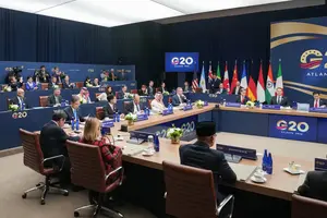Зустріч міністрів закордонних справ країн «Групи двадцяти» (G20) проходить 30-31 жовтня