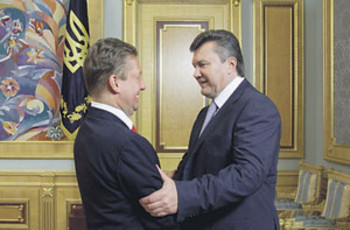 Миллер на два часа слетал к Януковичу