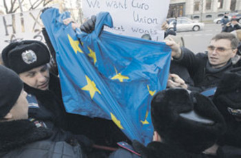 Украину определили в зону