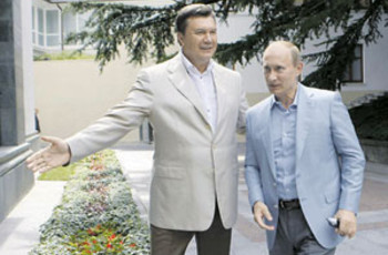 Янукович ставит на Путина