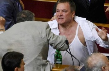 В Верховной раде Украины русский стал языком раздора