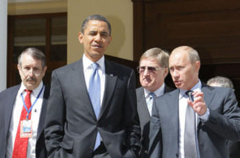 Обама и Путин