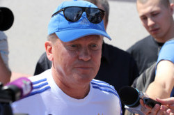 Олег Блохин: «Бутсы у нас пока никто не швыряет»