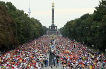 Обеспечивать безопасность на юбилейном Берлинском марафоне будут около тысячи полицейских
