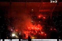 На «Днепр Арене» погас свет