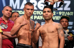 Взвешивание в Лас-Вегасе: Маркес, Брэдли, Ломаченко, Салидо