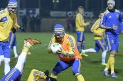 Сборная Украины начала подготовку к ответному матчу против Франции