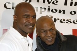 Боксеры Майк Тайсон и Эвандер Холифилд снялись в смешной рекламе