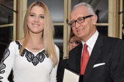 Ольга Харлан получила Кубок Мира