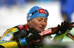 Биатлон. Валя Семеренко побеждает в гонке преследования