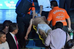 Мозг мексиканского боксера умер после нокаута