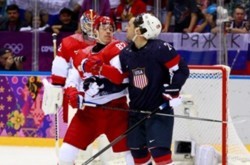 Сочи-2014. Хоккей. Американцы переиграли россиян на глазах у Путина